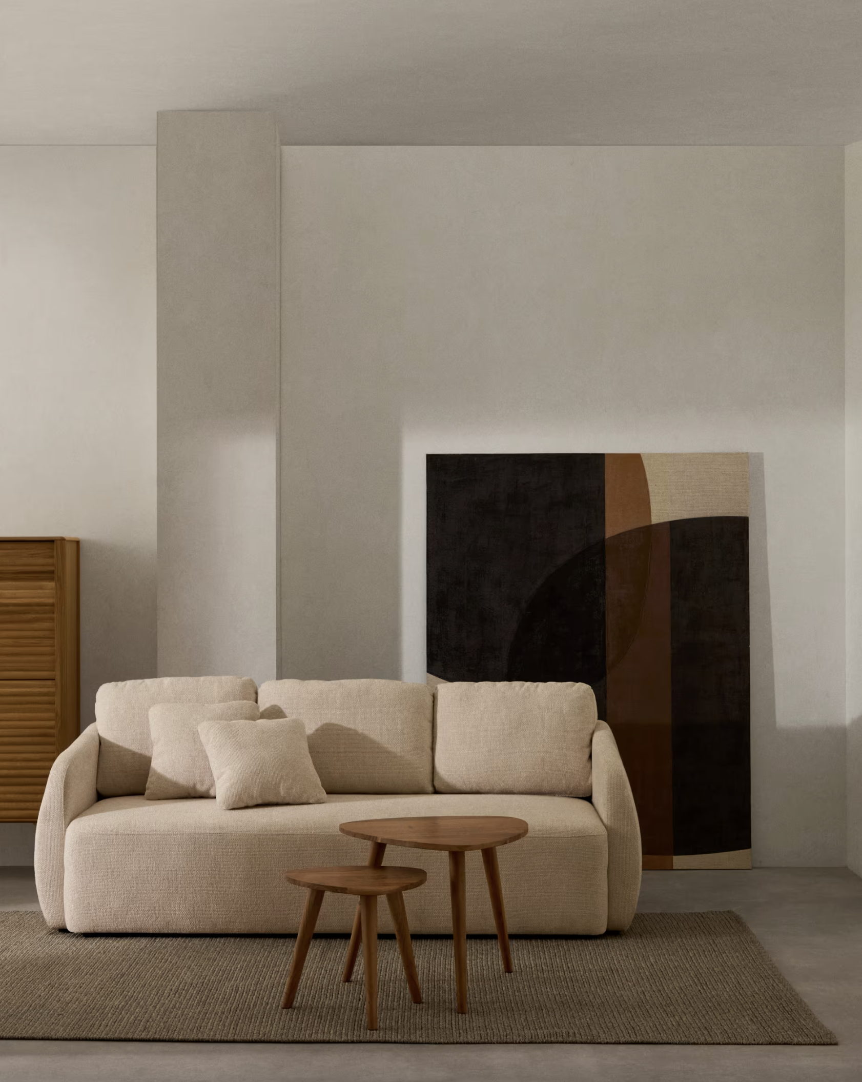 LAIRA trivietė sofa-lova, 218 cm - Image 2