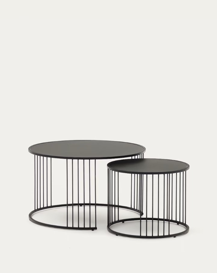 HADAR kavos staliukai Ø 75 cm / Ø 45 cm