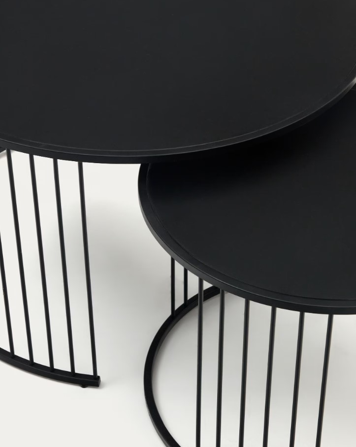 HADAR kavos staliukai Ø 75 cm / Ø 45 cm - Image 3
