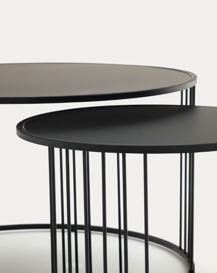 HADAR kavos staliukai Ø 75 cm / Ø 45 cm - Image 4