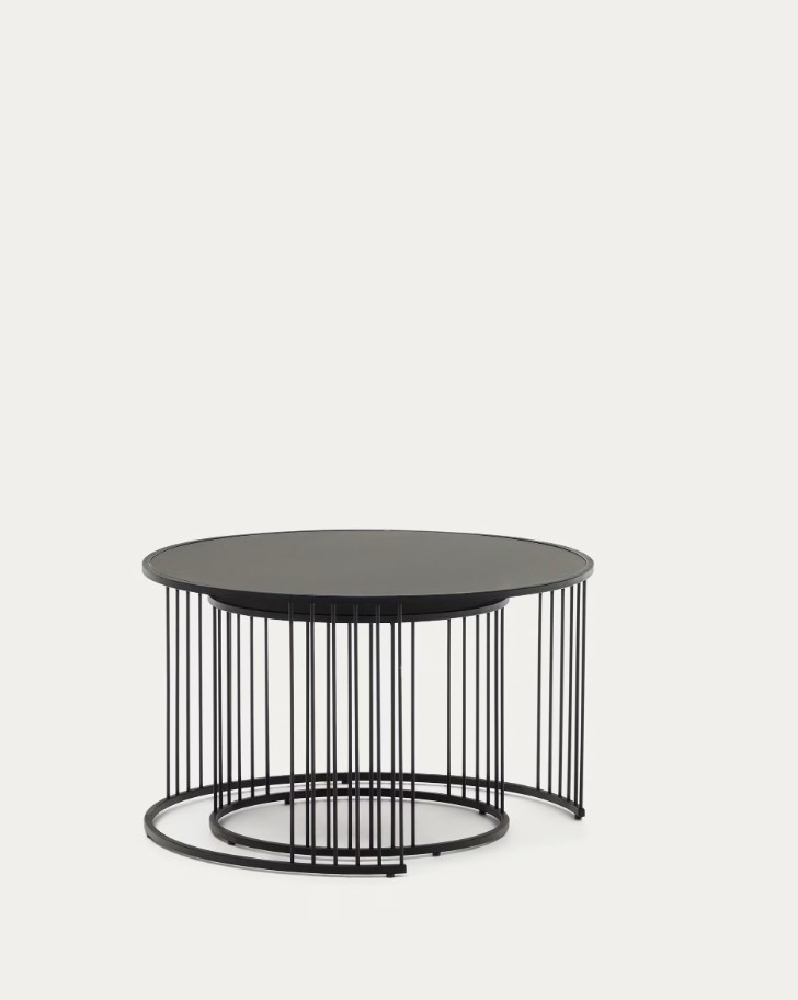 HADAR kavos staliukai Ø 75 cm / Ø 45 cm - Image 2