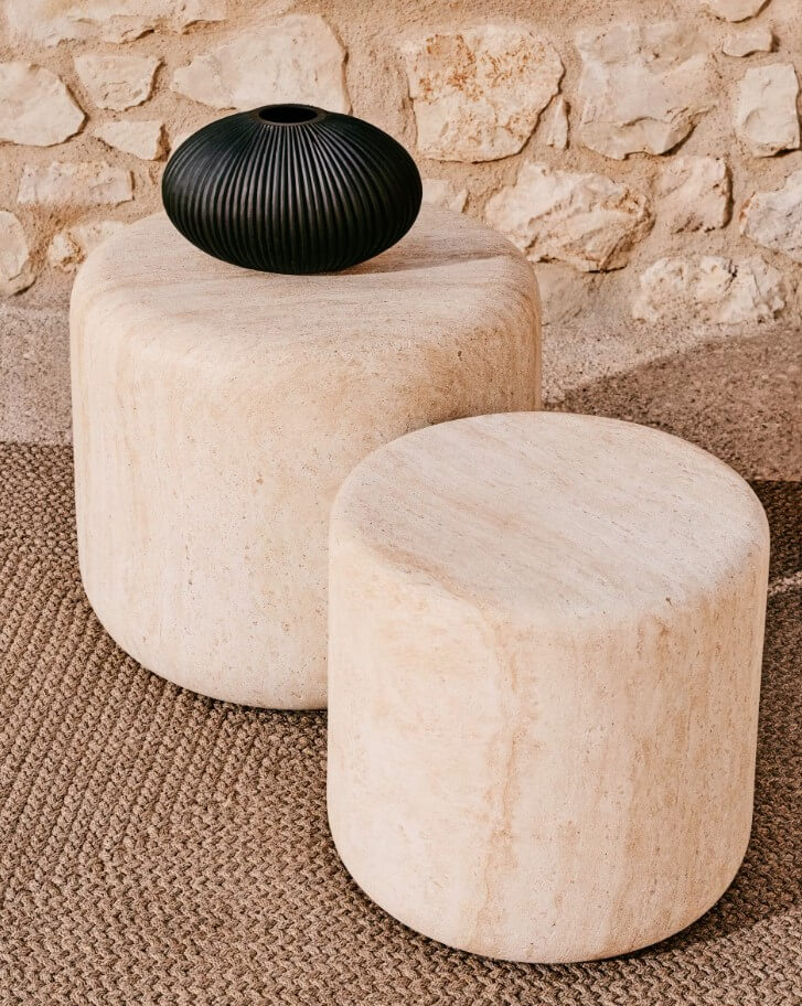 DRASI šoninis staliukas, Ø 46 cm - Image 2