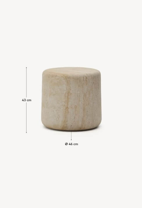 DRASI šoninis staliukas, Ø 46 cm - Image 8