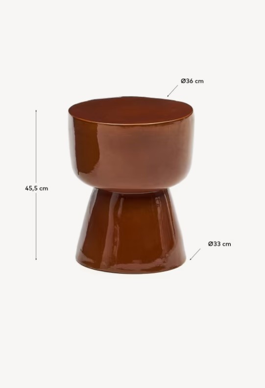 MESQUIDA šoninis staliukas, Ø 36 cm - Image 7