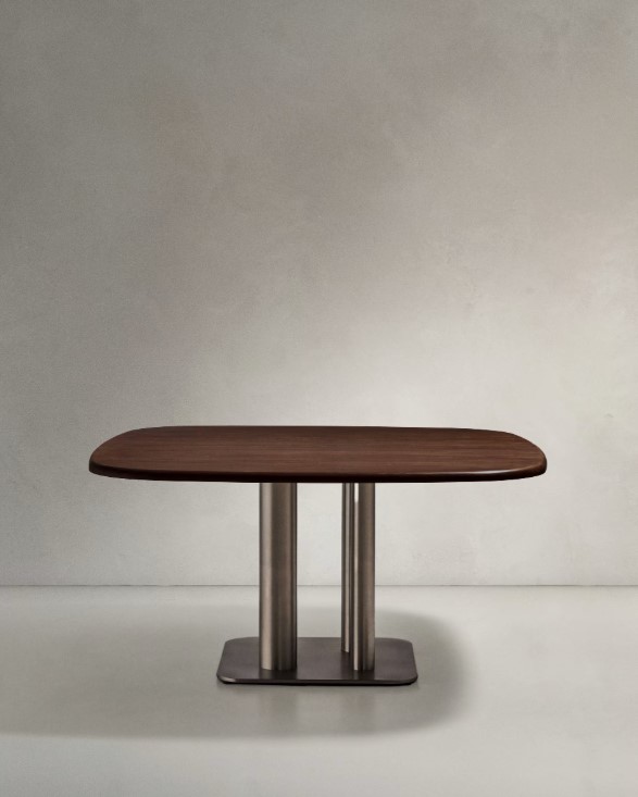 MELVAR valgomojo stalas, 150 x 150 cm - Image 2