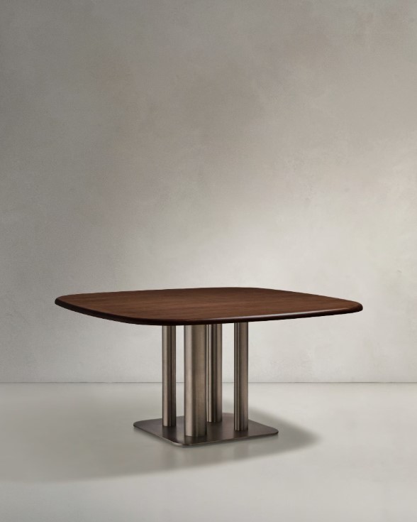 MELVAR valgomojo stalas, 150 x 150 cm - Image 6