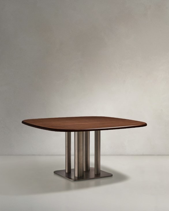 MELVAR valgomojo stalas, 121 x 121 cm - Image 3