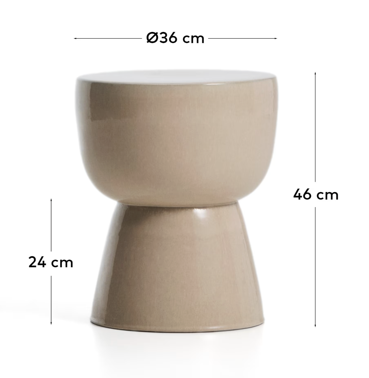 MESQUIDA šoninis staliukas, Ø 35 cm - Image 6